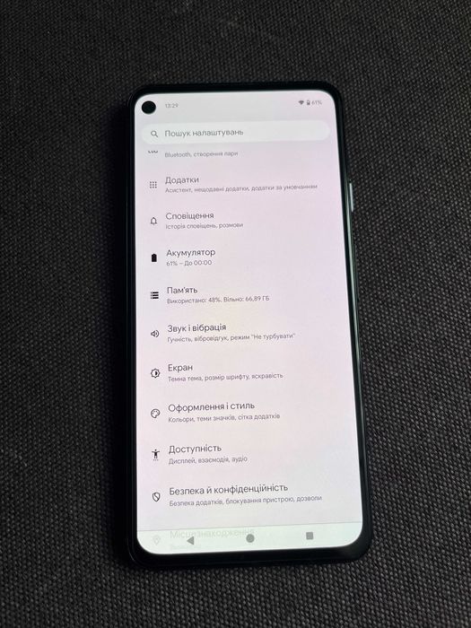 Google Pixel 4a 5G 128Gb Black