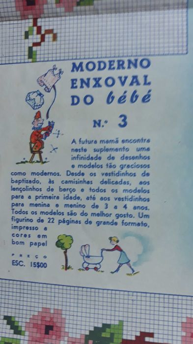 Álbum de Ponto de Cruz nº 2 (dos anos 70)