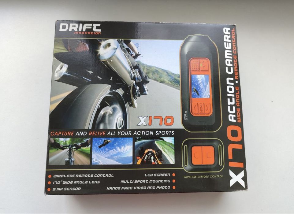 Экшн камера drift x170