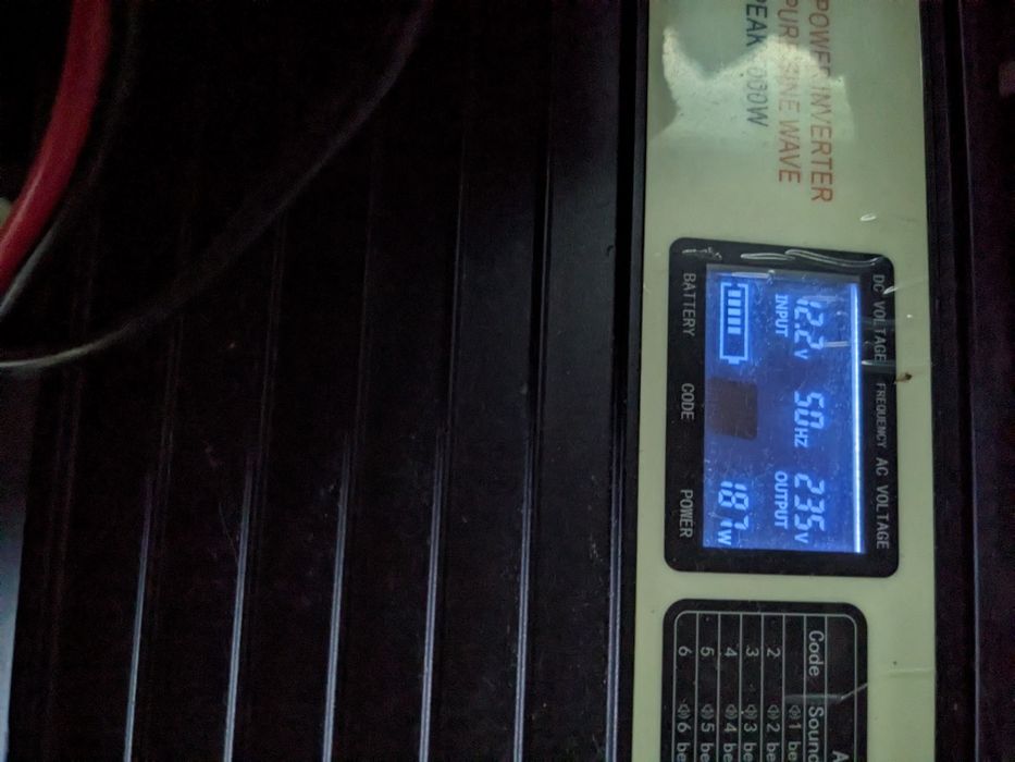 Инвертор чистый синус 2000 Вт пиковая 4000 , swipower