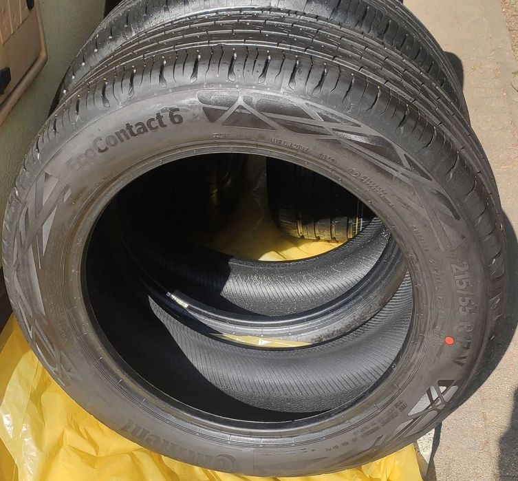 Continental EcoContact 6 215/55 R17 94V, komplet opon letnich,