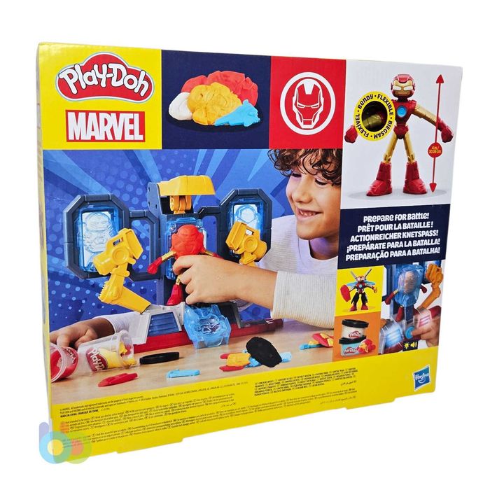 Ігровий набір для ліплення Play-Doh Marvel Iron Man Залізна людина!