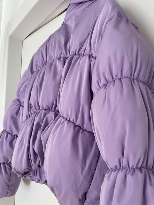 Blusao lilas Bershka