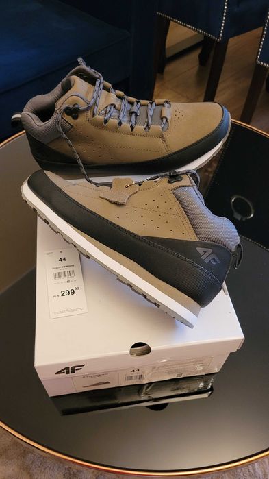 4F Buty męskie zimowe NOWE 44 Skóra Zima 25 PROMO!