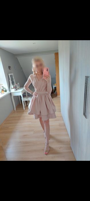 Sukienka rozkloszowana loola saona S