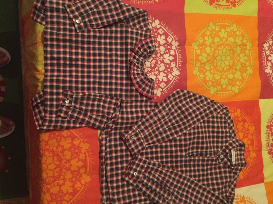 Roupa igual menino e menina