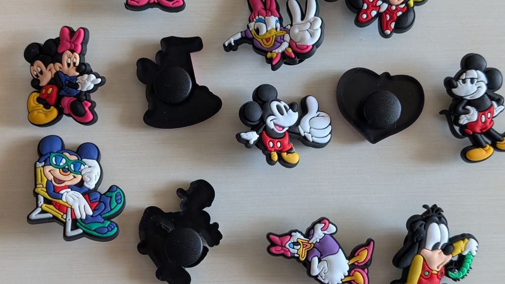 Набор Микки Маус джибитсы Дональд Дак кроксы Дисней Mickey Mouse