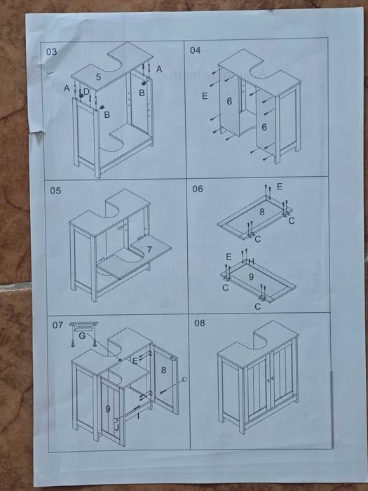 Movel lavatorio casa de banho