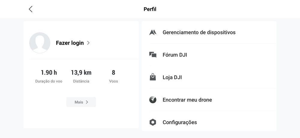 Dji mini 4 pro com somente 8 voos