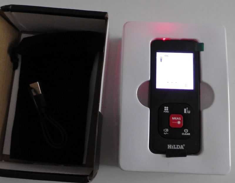 Dalmierz Laserowy do 50m bezprzewodowy HILDA