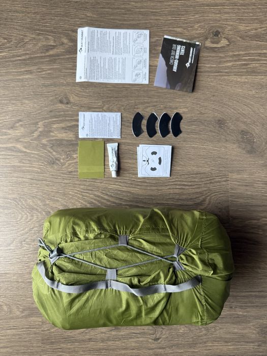 Самонадувний килимок Sea to Summit Camp Mat S.I. Regular — повний комплект