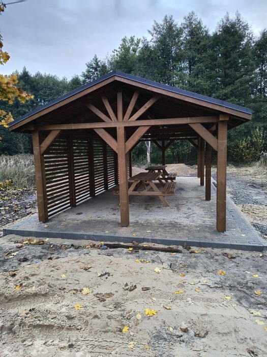 Solidna Altana  drewniana   Rekracyjna 7 x 4 m