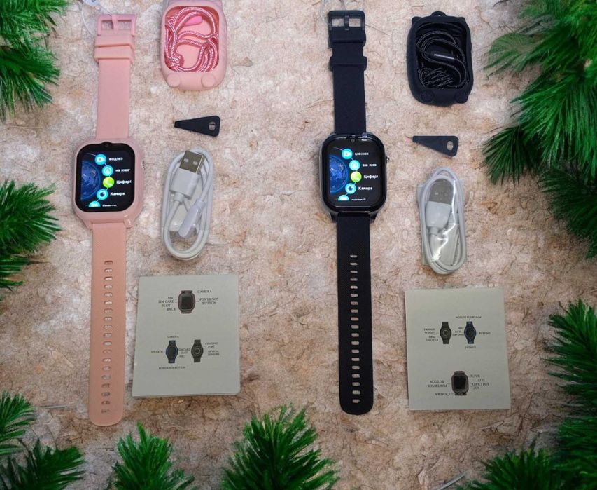 Дитячий смарт годинник К26 з GPS трекером, 4G SIM, Укр. Мовою