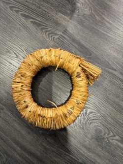 Base em vime para cantaro