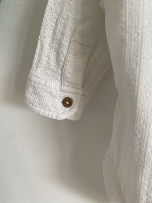 Koszula body next 62 białe jak newbie