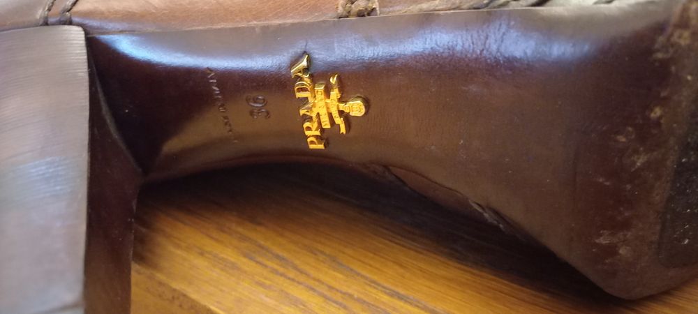 Botas -Prada- usadas- 36