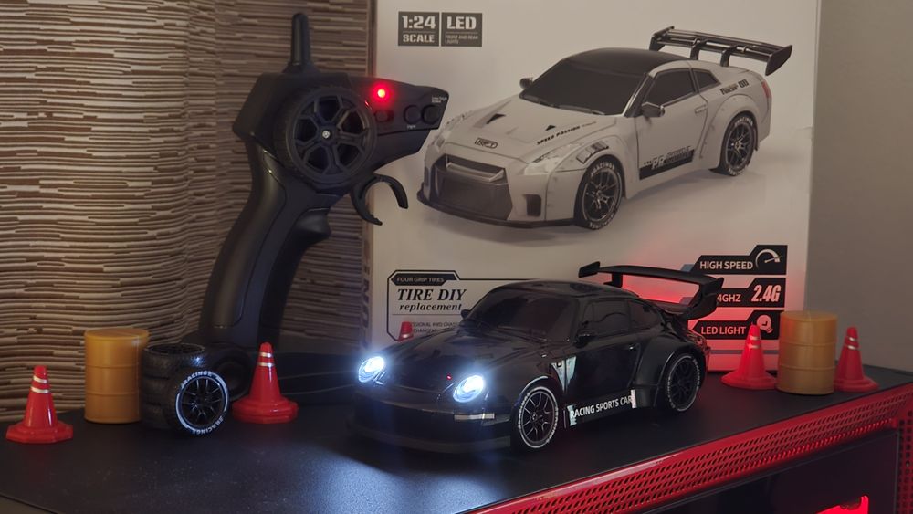Carro RC Drift Porsche 4WD (1:24)