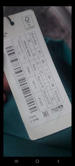 Sukienka szmaragdowa butelkowa zieleń M świadkowa wesele premium