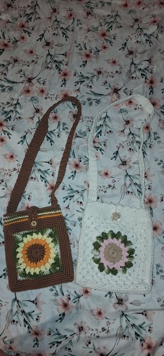 Bolsa  square, croche