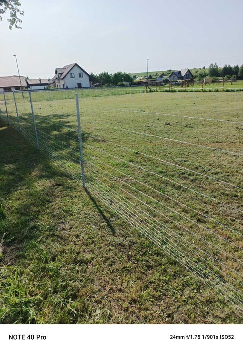 TANIE ogrodzenia budowlane / słupki METALOWE / drewniane /siatka