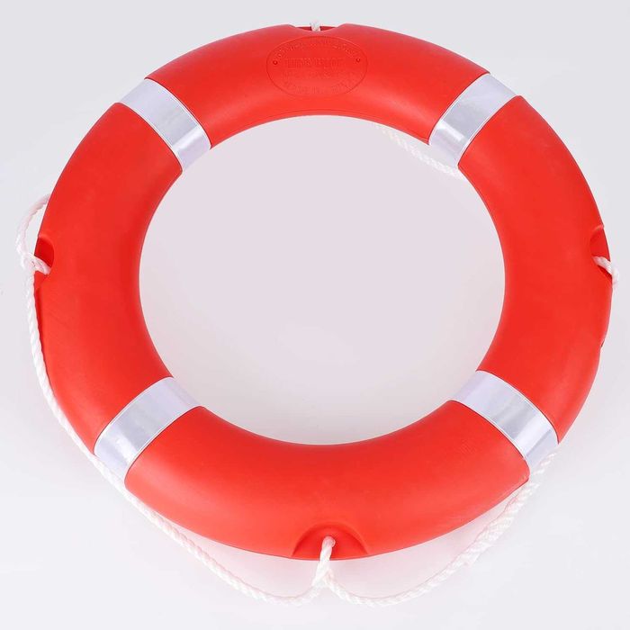 Koło ratunkowe 72cm + Lina Pływająca 30m Zestaw Ratunkowy do łodzi