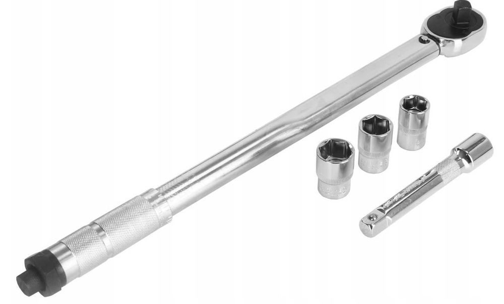 Динамометричний ключ 1/2" 28-210Нм + ГОЛОВКИ MAR-POL динамометрический