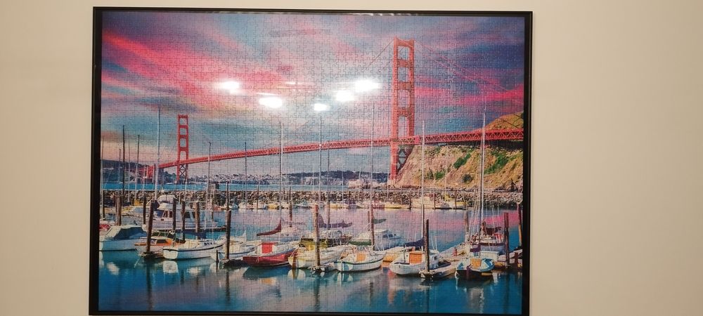 Puzzle w ramce 2000