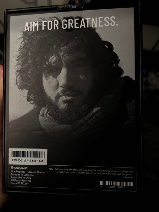 Finalmouse (ULX) Prophecy - Scream (Medium) | 1124/5000 | Limited