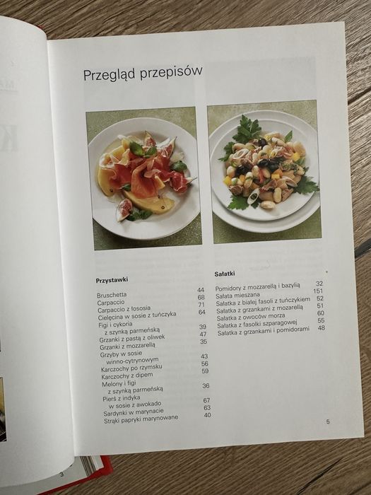 Zestaw ksiazek Kuchnia włoska