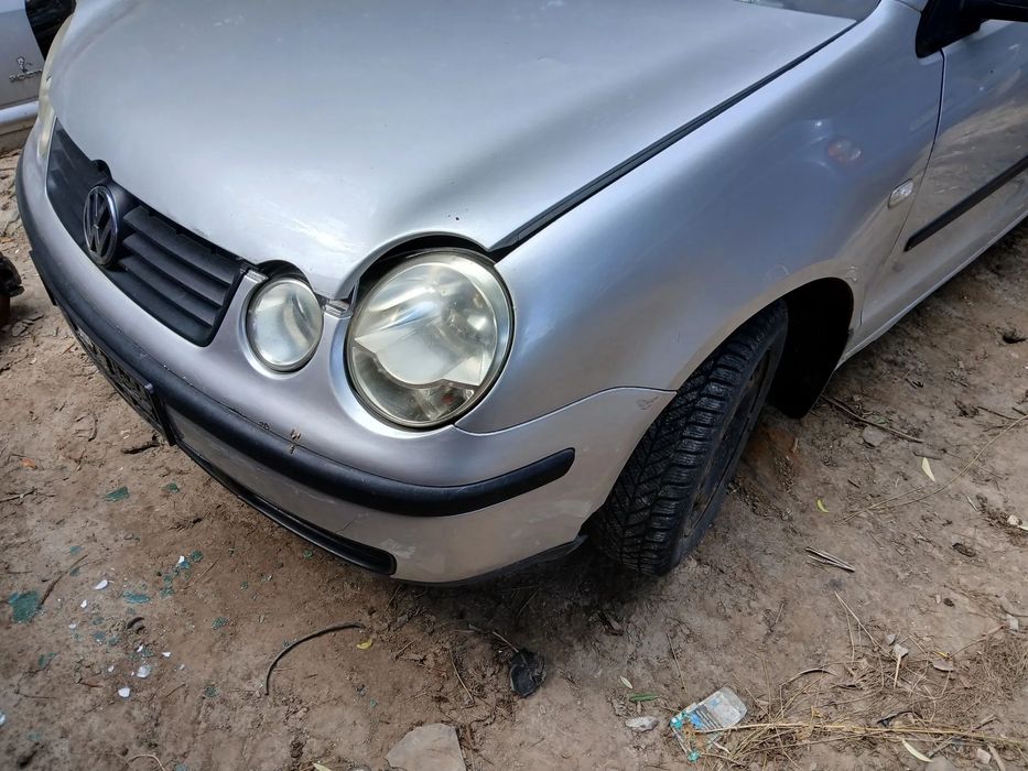 VOLKSWAGEN POLO 9N LA7W maska pokrywa silnika klapa bagażnika zderzak lampa reflektor pas