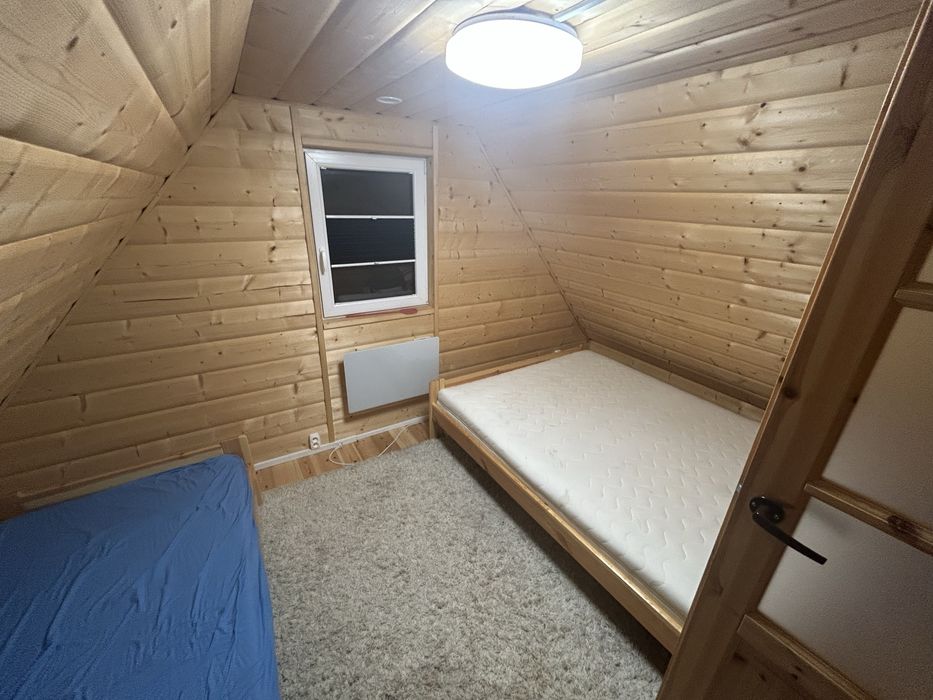 Dom drewniany 75 m² | 12 arów działki | 100 km od Warszawy | Dzbadzek
