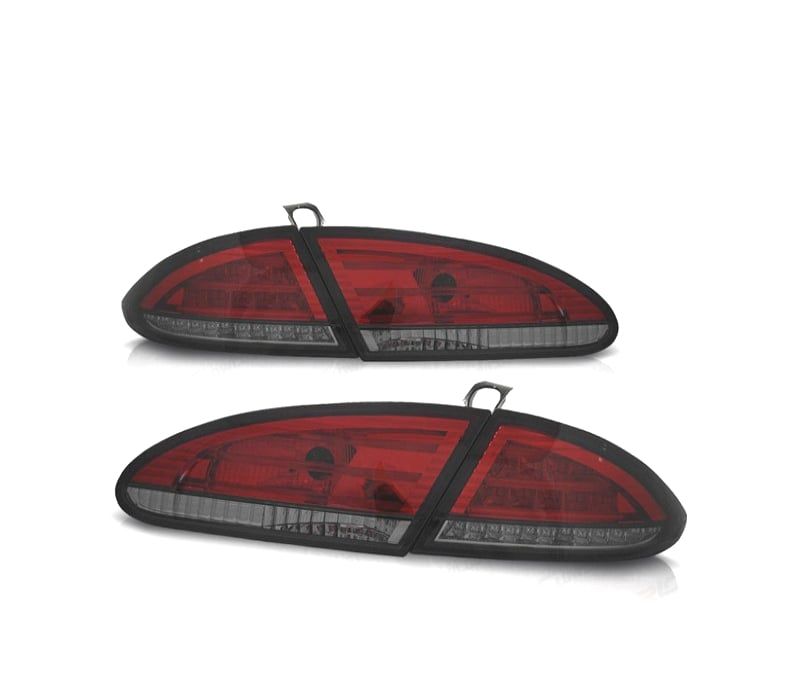 FAROLINS TRASEIROS LED SEAT LEON 1P 04-09 VERMELHO ESCURECIDO