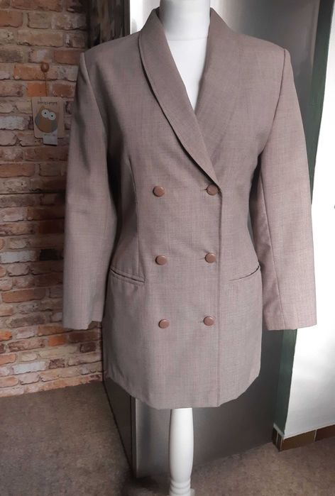 marynarka + spódniczka - szyte dla mnie przez krawcową 36-38 (S-M)