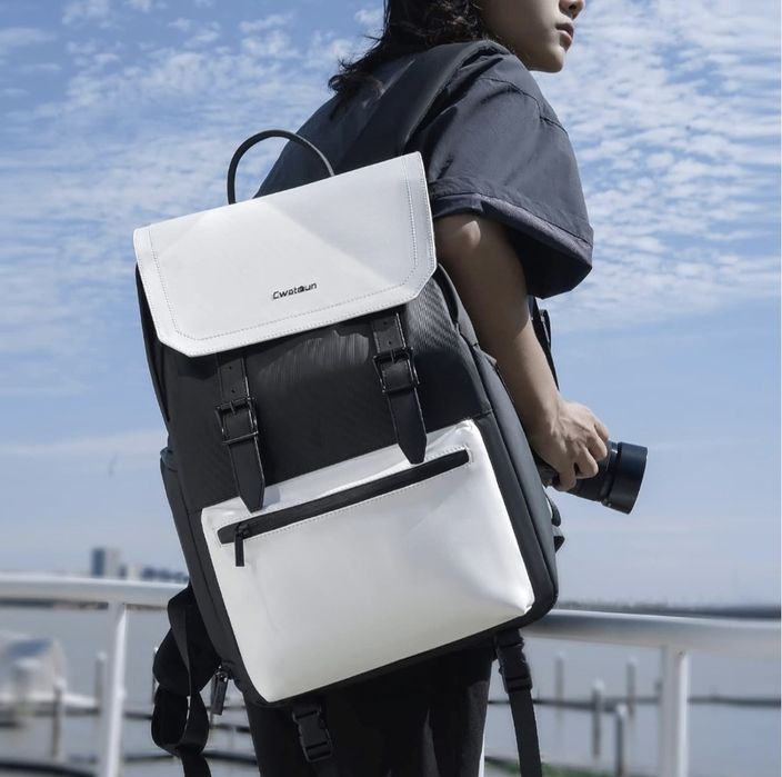 Cwatcun Plecak na kamerę Wodoodporna profesjonalna lustrzanka