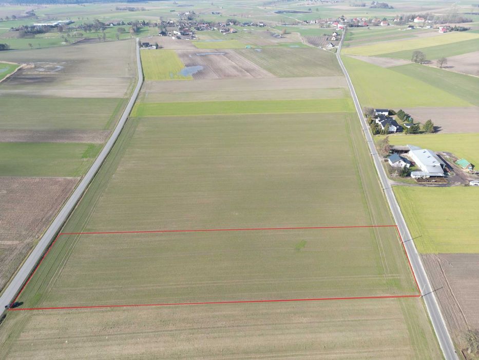 Działka inwestycyjna 1 ha. W.Z. Kępno Syców Namysłów Perzów Domasłów