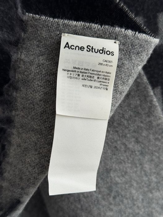 Acne Studios Stockholm 1996 двосторонній шарф