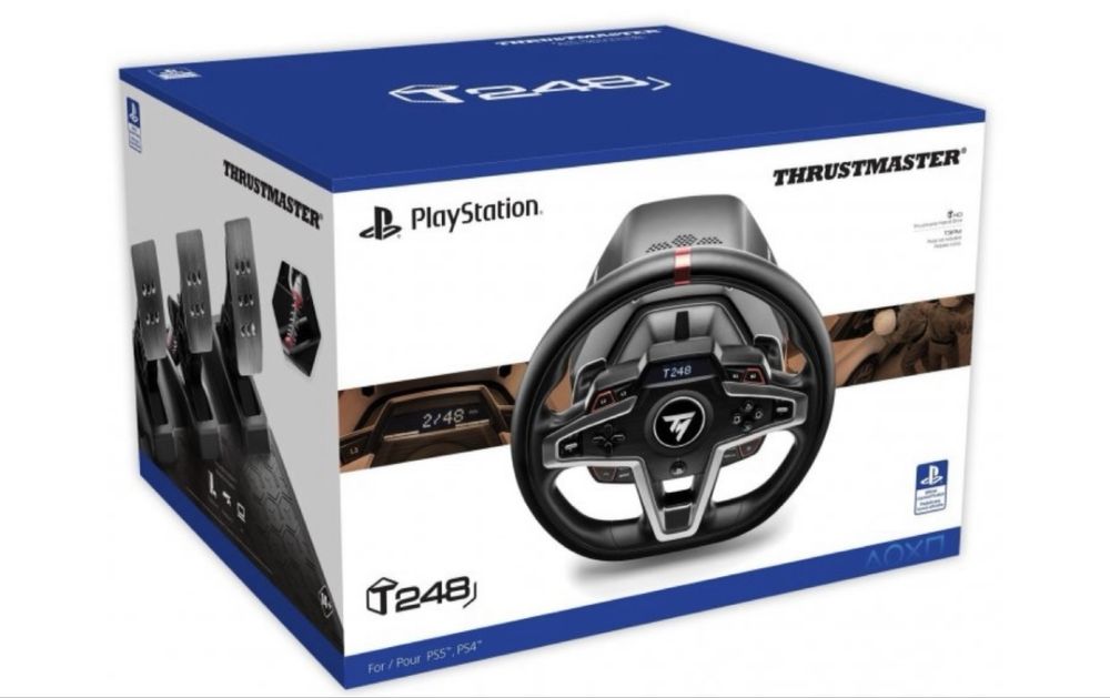 Кермо з педалями Thrustmaster T248