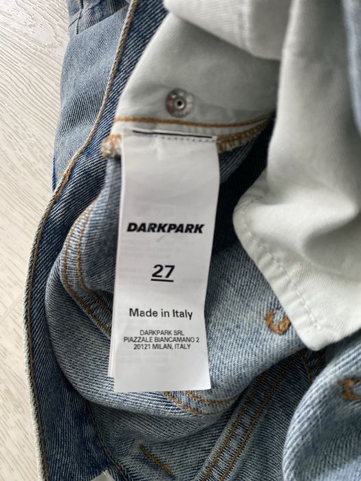 DARKPARK Blue Audrey Barrel Leg Carpenter Jeans джинси жіночі