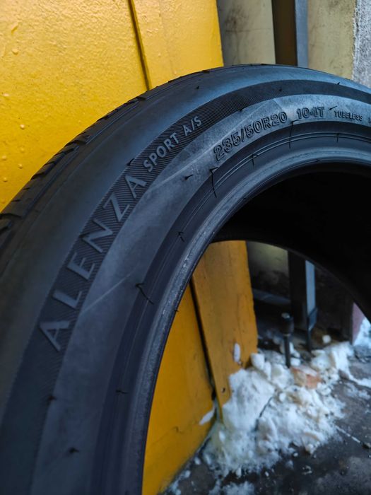 R20 235 50/R20 255 45 розпаровки шини Bridgestone Alenza Sport A/S