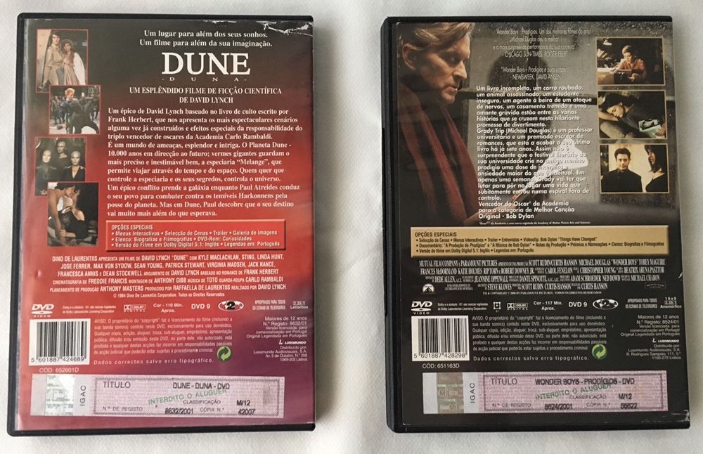 Filmes DVD originais