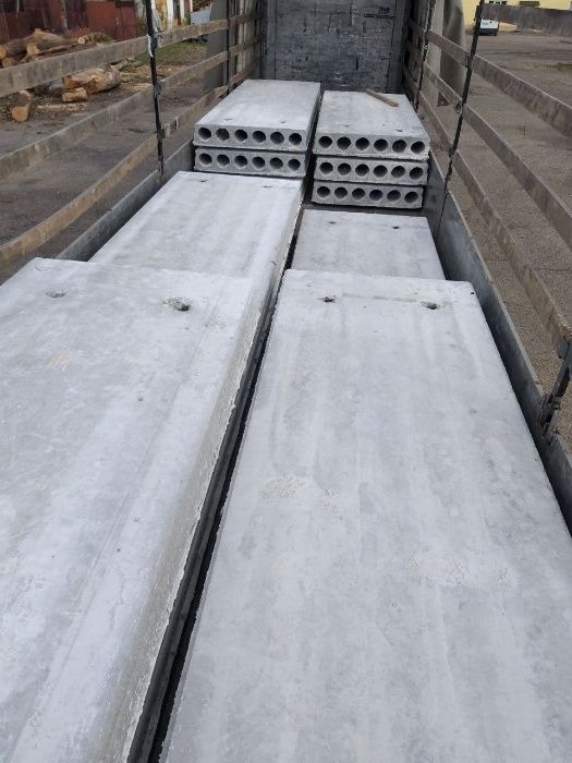 Панелі перекриття міжповерхові залізобетонні.Доставка по області