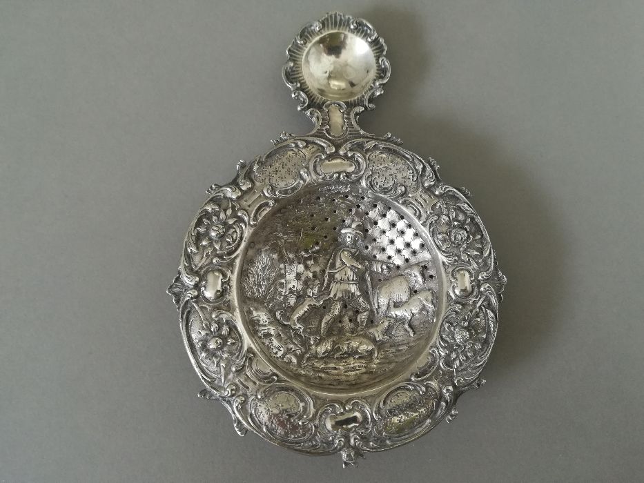 Stare srebro sitko do herbaty srebro 84 grama