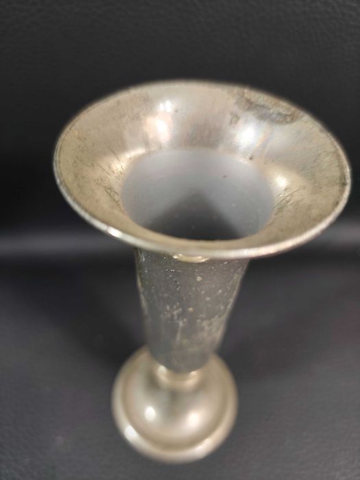 Posrebrzany Wazon Plater 15cm