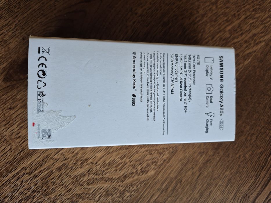 Samsung Galaxy A20 e.