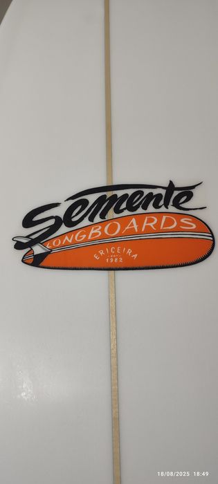 Prancha de surf longboard Semente 9'2, como nova