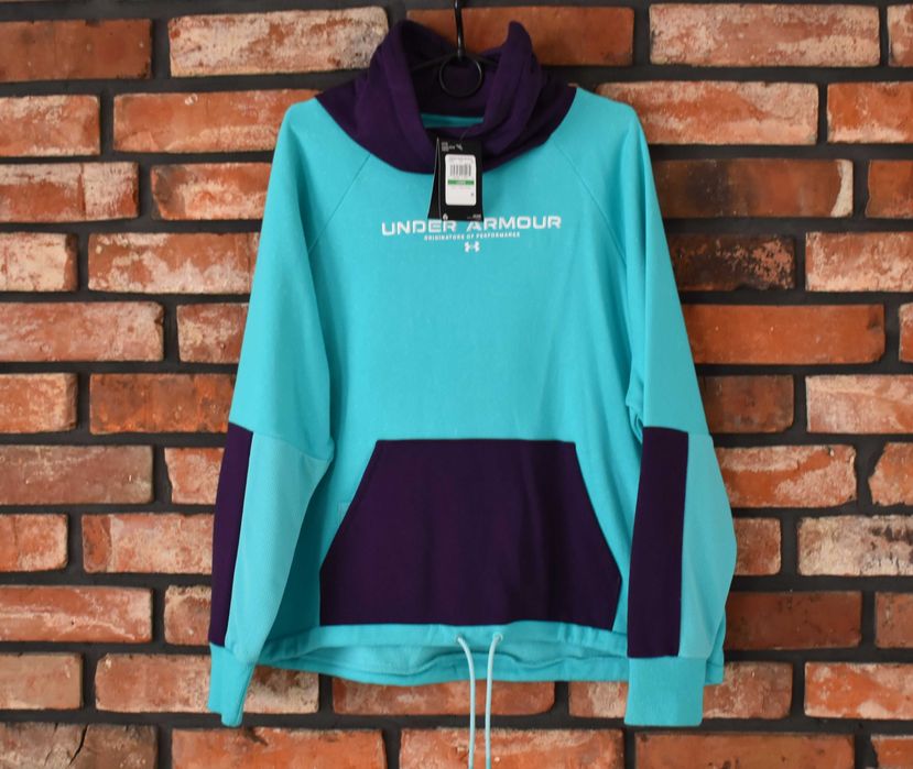 Under Armour pastelowa bluza sportowa oryginał nowa luźna L 40 12