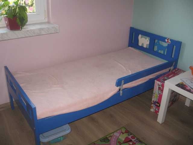 Łóżeczko drewniane dla dziecka - polecam!