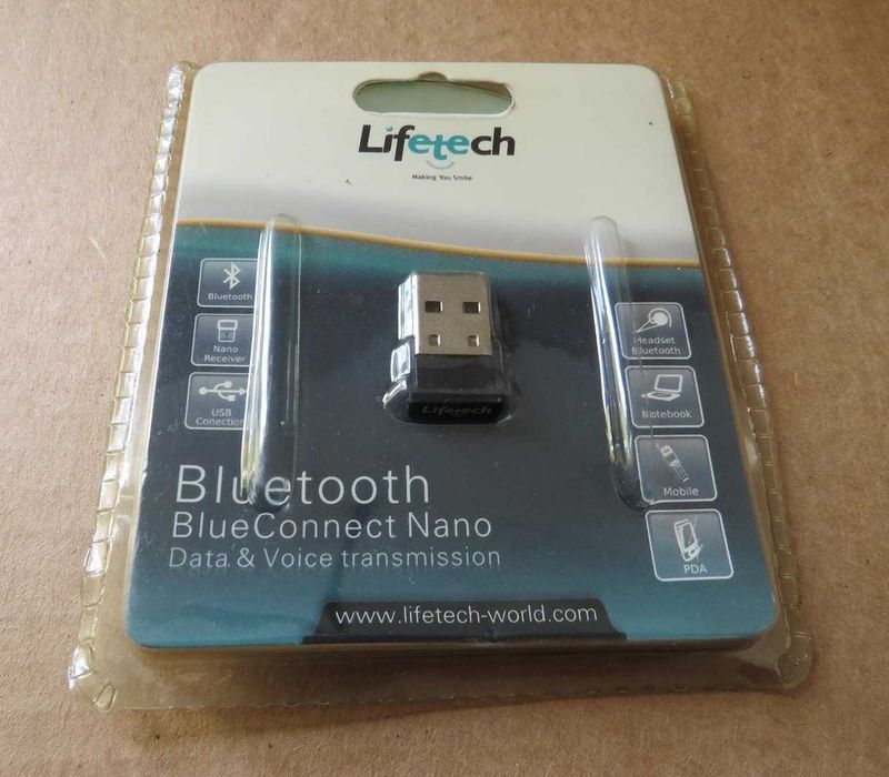 Bluetooth Pen nano V. 2.0+EDR da Lifetech. NOVO! Ainda na embalagem.64585104025730121