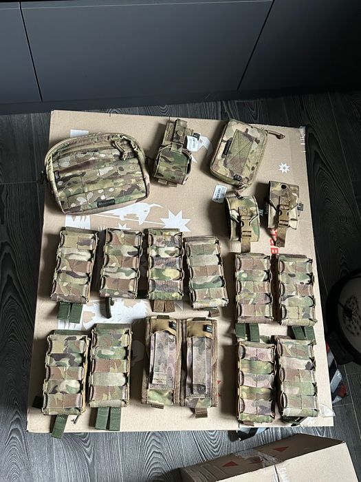 Підсумки під магазини, під гранати мультикам, камербанди з захистом