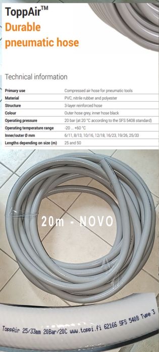 Tubo Top Air - durable pneumatic hose